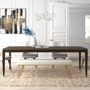 Chalus Extendable Solid Wood Dining Table Wayfair